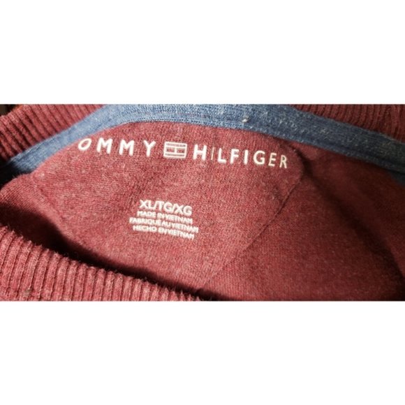 SOLD☆ Tommy Hilfiger Rugby Sweatershirt XL - Picture 3 of 5